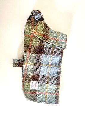 Harris Tweed 100% Pure Wool Dog Coat – Size 0